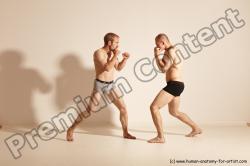 Kickbox reference poses